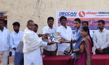 book distribution to students of Govt School